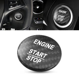 Genuine Carbon Fiber Ignition Start Stop Button Trim For Mercedes B C E Class