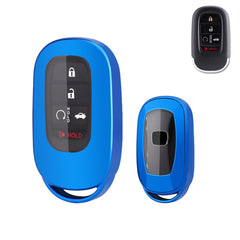 Blue Soft TPU Full Protect Remote Smart Key Fob Cover For Honda Accord Civic 2022