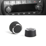 Black Rear Radio Volume Control Knob Button For Chevrolet Silverado GMC Sierra