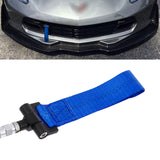 For Chevy Corvette Z06 ZR1 Z51 2014-2019 JDM Track Racing Style Red Towing Strap