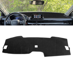 Black Dashboard Mat Poly Carpet DashMat Non-Slip Cover For Honda CRV 2023-2025