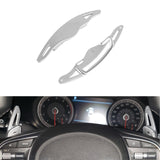 2x Aluminum Red Steering Wheel Paddle Shifter Extensions For Hyundai Genesis G70