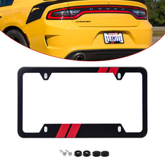 x xotic tech License Plate Frame,  License Plate Holder Cover Stainless Steel Car License Plate Decoration Tag For Standard Us Canada Vehicles 12x6 Inch