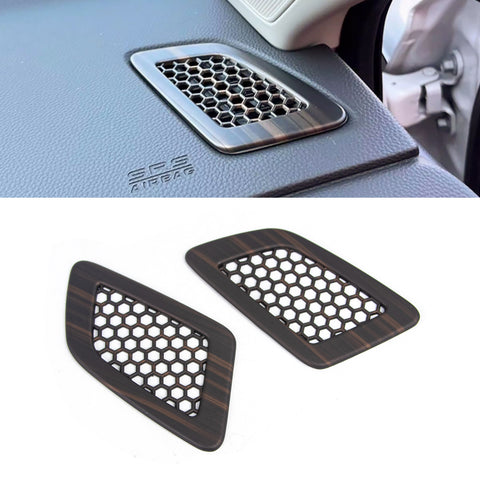 Wood/ Carbon Look Dash Side AC Vent Outlet Cover Accessories For Honda CRV 2023+