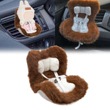 Cute Doll Mini Safety Seat Air Vent Clip Car Interior Decoration Accessories
