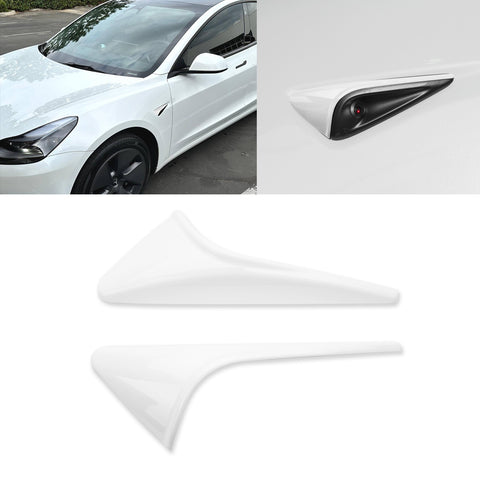 HW4.0 Side Camera Turn Signal Covers For Tesla Model 3 Y 2024