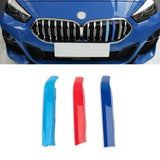 Tri-Colored Front Kidney Grille Strips Clip Cover For BMW 2 Series F44 2021-2024