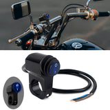 x xotic tech ATV Light Switch 12V Handlebar Switch Motorcycle Light Switch Toggle On/Off Headlight Button Switch For 7/8"(22mm) Handlebars Motorcycle Motorbike Scooter UTV