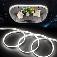 For Tesla Model S X 2021-2024 Front Trunk Led Flexible Ambient Lights Decoration