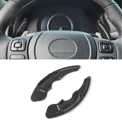 Carbon Fiber Style Steering Wheel Paddle Shifter Extension For Lexus IS IS-F NX