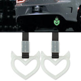 x xotic tech JDM Devil Shaped Tsurikawa Subway Train Bus Handle Straps Drift Charm Rear Bumper Warning Loops Ring for Cars, SUV Interior Exterior Decoration