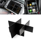 Interior Center Console Armrest Box Storage Container Holder Tray Organizer Divider, Compatible with Toyota 4Runner 2010-2023