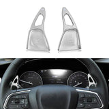 Aluminum Paddle Shifter Extension Decor Cover For Chevy Silverado GMC Sierra