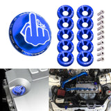 Select vehicle Picture 1 of 20  Middle Finger Oil Filter Tank Cap Valve+Engine Bay Dress Up Kit For Honda Acura