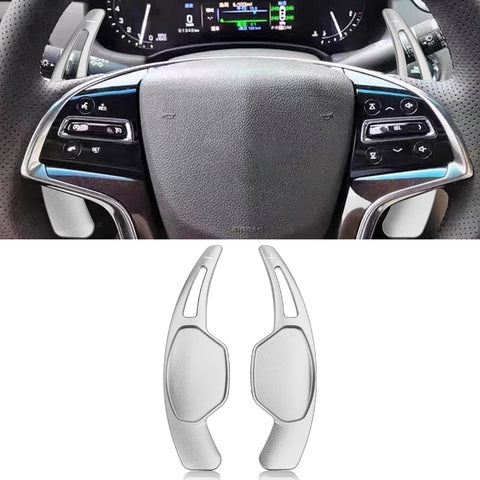 Aluminum Paddle Shifter Extension Decoration Cover For Cadillac XTS 2013-2019