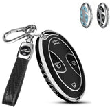 5/7 Button TPU Key Fob Cover Case w/Keychain For Hyundai Santa Fe Tucson Sonata