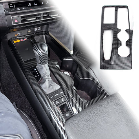 Carbon Fiber Look Center Console Gear Shift Panel Cover For Toyota Camry 2025-up