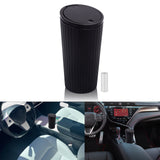 Car Cup Holder Trash Can with Lid Mini Dustbin Garbage Organizer Universal Fit