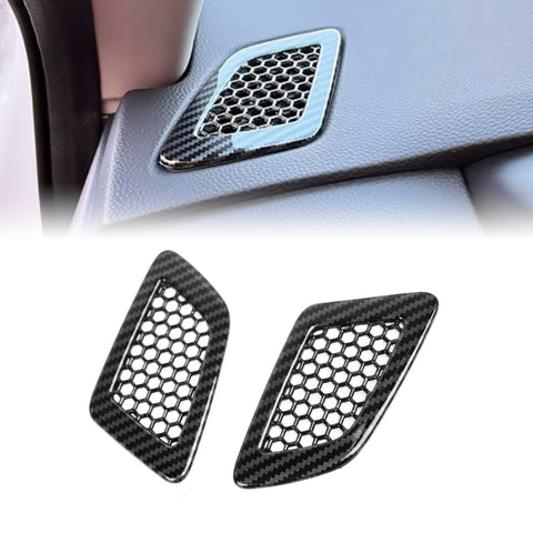 Wood/ Carbon Look Dash Side AC Vent Outlet Cover Accessories For Honda CRV 2023+