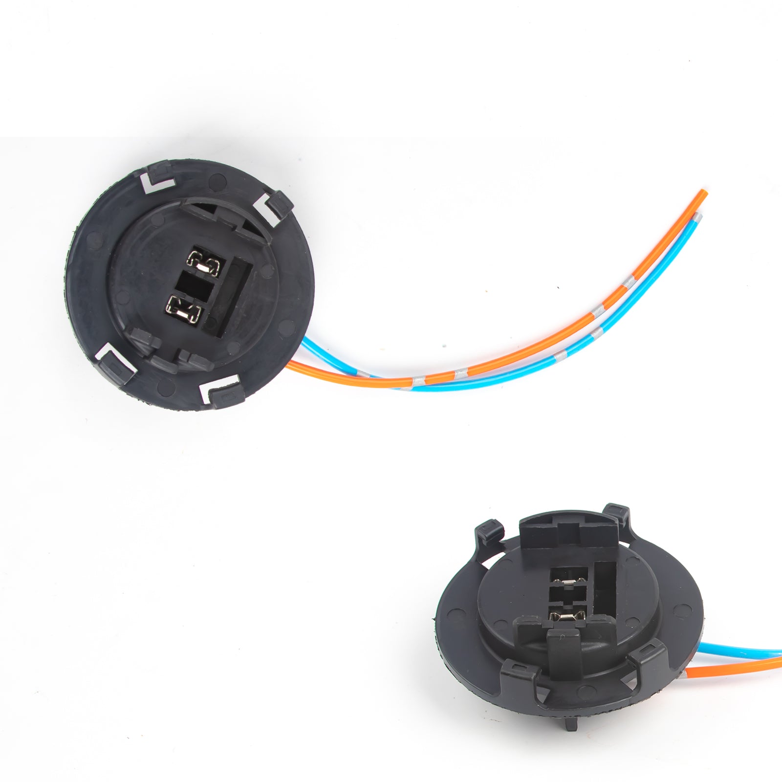 Headlight Adapter Pair Headlight H7 Halogen LED Wire Light Socket Adapter For Kia Sedona ...