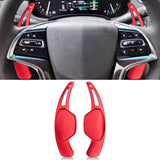 Aluminum Paddle Shifter Extension Decoration Cover For Cadillac XTS 2013-2019