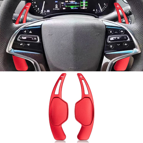 Aluminum Paddle Shifter Extension Decoration Cover For Cadillac XTS 2013-2019