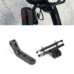 Bike Saddle Clamp Compatible with Garmin Varia RCT715 Tail Light Mount Combo, Universal Fit