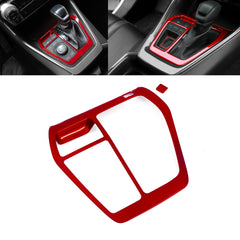 Inner Center Console Gear Shift Transmission Box Frame Cover Trim, ABS Glossy Red, Compatible with Toyota RAV4 2019-2024