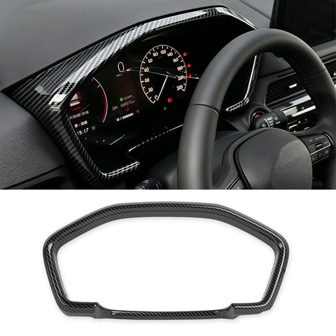Wood/ Carbon Look Dashboard Meter Panel Frame Cover For Honda CRV 6th Gen 2023+