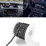 16.4 Ft Rhinestone Auto Dashboard Line Self Adhesive Molding Sticker Trim Strips