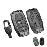 x xotic tech Mech Style Heavy Metal Key Fob Cover Compatible with Honda Civic, Accord, CR-V, HR-V, Pilot 2022–2026, Zinc Alloy Key Case Protector Shell Keychain