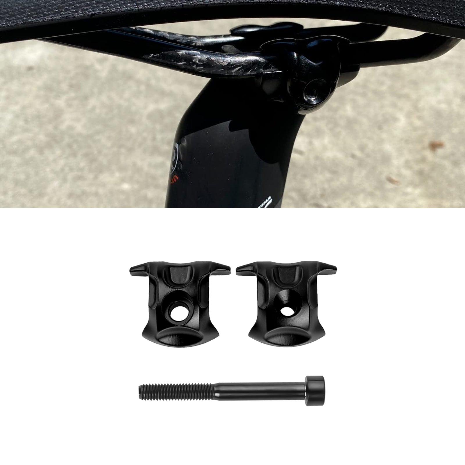 MORSETTO REGGISELLA QR Facile Da Usare Per Tubo Sedile 31 8/34 9 Mm MTB - Foto 6