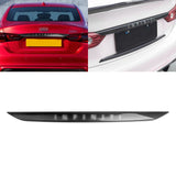 Chrome Delete Blackout Vinyl Overlay for Infiniti Q50 2018-2024 Rear Trunk Trim