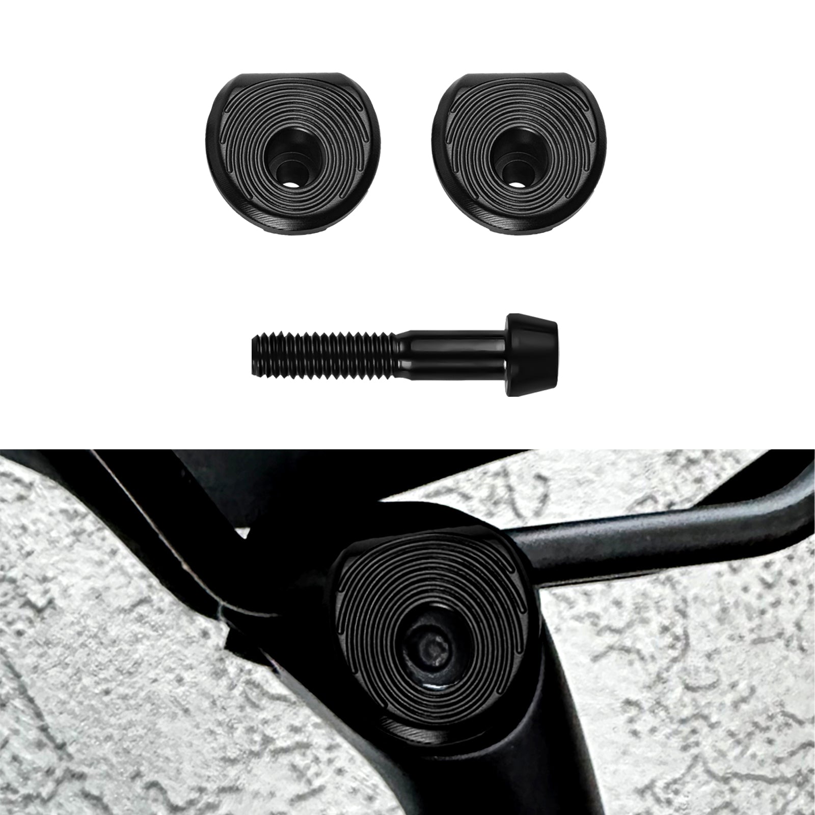 sattelstütze 7x9 Bike Seatpost Ear Clamp 7x9 Ti Bolt for Oval CARBON RAIL Compatible w/