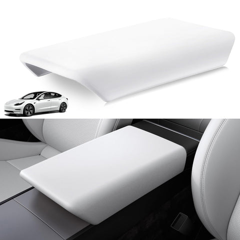 TPE Console Armrest Box Protective Cover For Tesla Model 3 2024+ Model Y 2025+