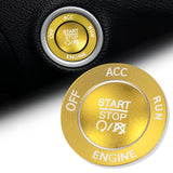 Keyless Engine Push Start Button & Surrounding Ring For Dodge Charger Challenger