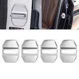 Stainless Steel Car Door Lock Buckle Decoration Trim For BMW 3 5 Series X1 X3 X5