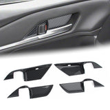 Carbon Fiber Pattern Interior Door Handle Bowl Cover For Toyota Camry 2025 2026