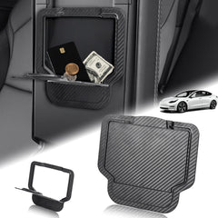 Center Console Organizer Armrest Hidden Storage Box For Tesla Model 3 Model Y