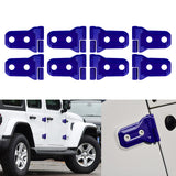 x xotic tech Door Hinge Cover Trim Decoration Exterior Accessories Compatible with Jeep Wrangler JL JLU 2018-up & Gladiator JT Truck 2020-up (8Pcs)