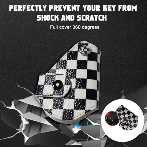 x xotic tech Union Jack UK Flag Style Key Fob Cover Holder Protector Compatible with MINI Cooper R55 R56 R57 R58 R59 R60 R61 F56 F55 F54 F57 F60 Smart Key