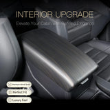 Wood/ Carbon Style Center Console Armrest Box Cover Trim Accessories For Honda CRV 23+