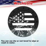 2.75 Inches USA Flag Style Anti Slip Drink Cup Holder Insert Mat Universal Fit