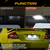 Super Bright LED License Plate Lights Tag Light For Ford Falcon BA BF 2003-2008