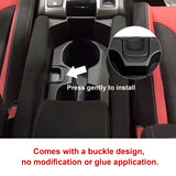 Front Center Console Insert Dual Water Cup Holder For Honda Civic 2016-2021