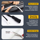 Front Trunk LED Strip Bar Ambient Lights for Tesla Model 3 / Y 2021-2023