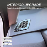 Wood/ Carbon Look Dash Side AC Vent Outlet Cover Accessories For Honda CRV 2023+