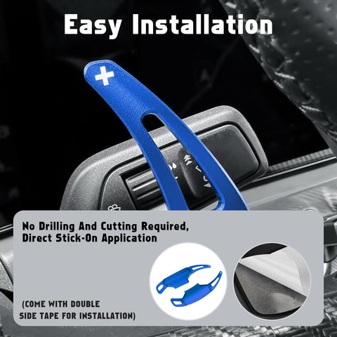 Aluminum Paddle Shifter Extension Decoration Cover For Ford Mustang 2024-2027