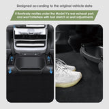 Rear Center Console Organizer Backseat Storage Box For Tesla Model Y Juniper 25+