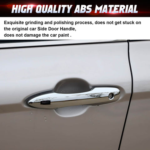 For Toyota Camry Corolla Chrome Exterior Door Handle Cover Trim Accessories
